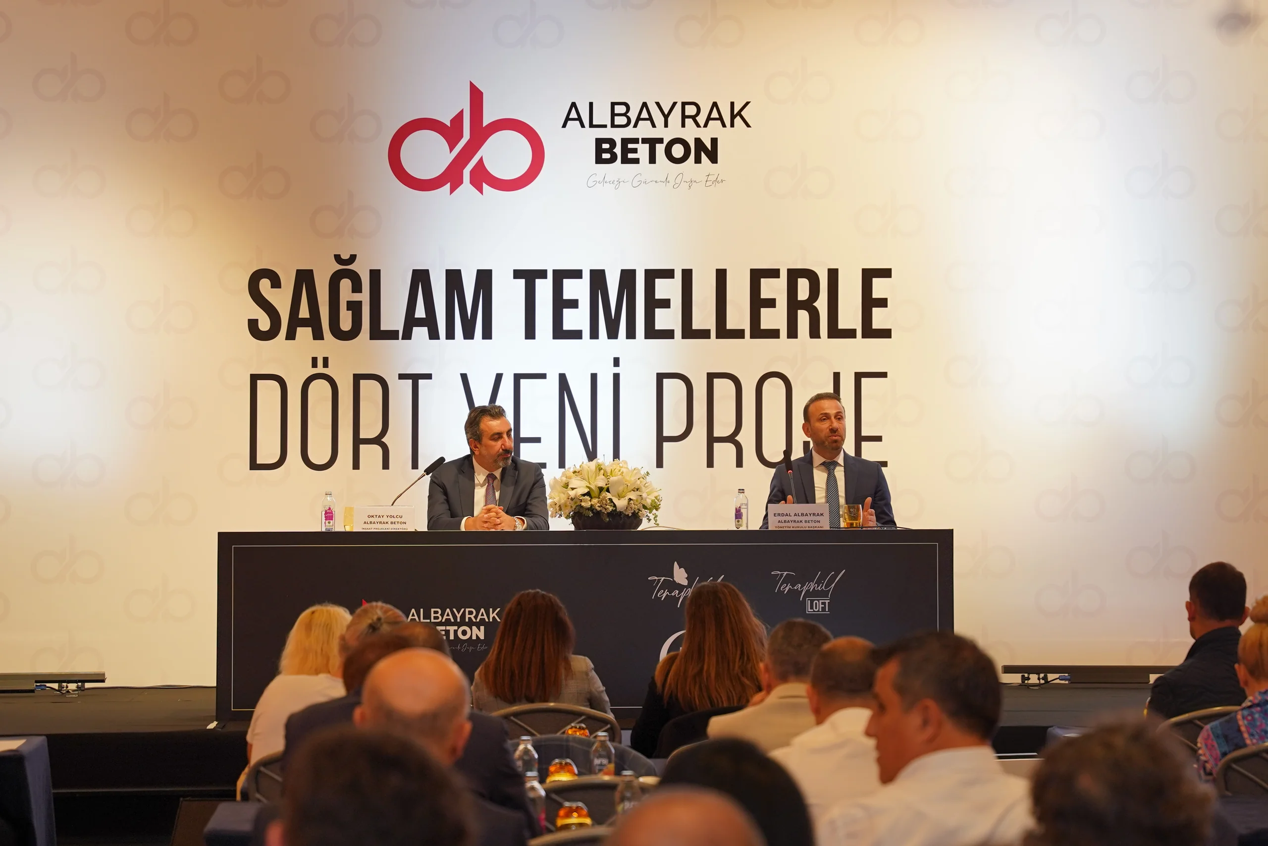 Albayrak Concrete announced 4 new residential projects at a press conference.
