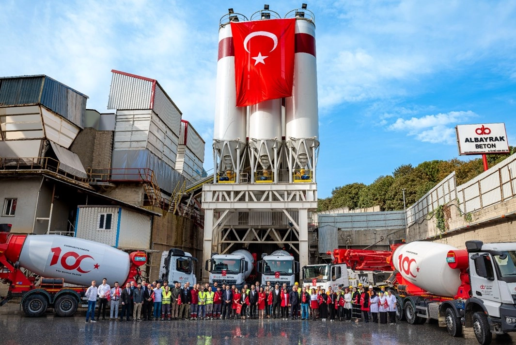 Albayrak Beton Yenidoğan Hazır Beton Tesisi, “Altın” seviyede CSC sertifikası aldı