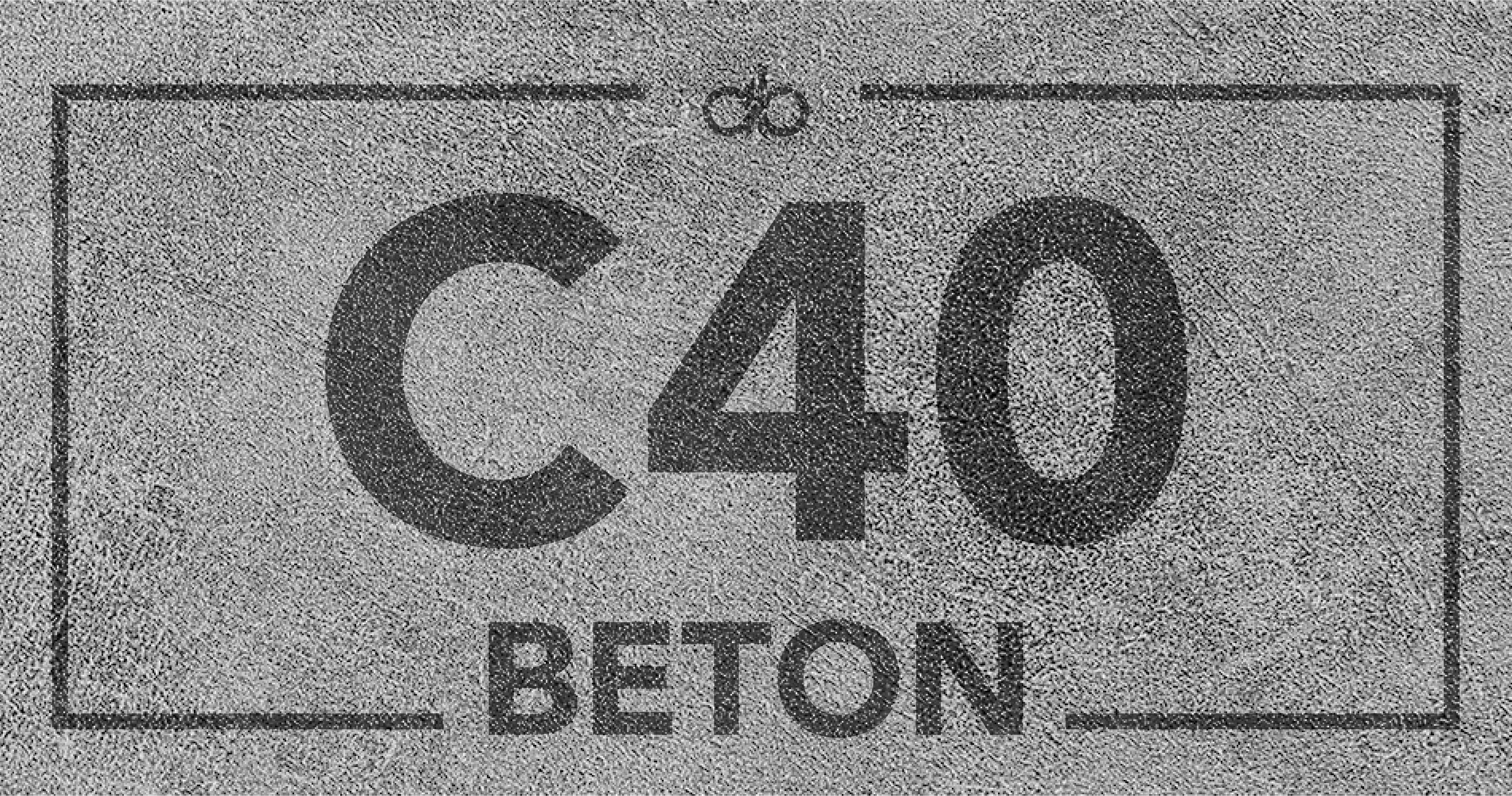 C40/50 BETON
